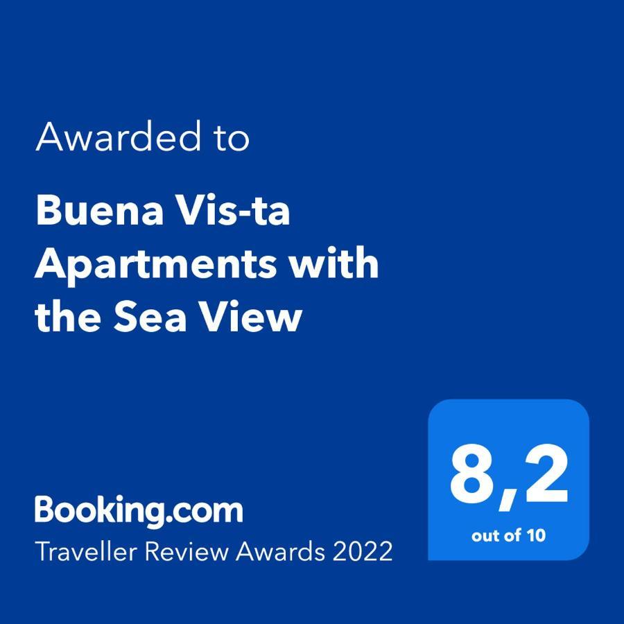 Buena Vis-Ta Apartments With The Sea View Экстерьер фото